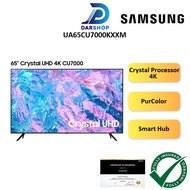 Samsung Smart TV 65 Inch 4K UHD CU7000 65" Smart TV Murah Television 电视机 電視機 UA65CU7000KXXM Replace UA65AU7000KXXM