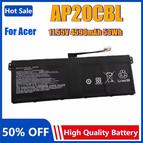 AP20CBL Laptop Battery for Acer N19Q8 P50 Series SF314-43-RR4 R6NE R36MA515-46-R3UB R3CZ N20C5 S50-5