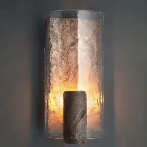 Modern Minimalist Wall Light Glass Lampshade Design LED Lighting for Living Room Decoration Bedroom 