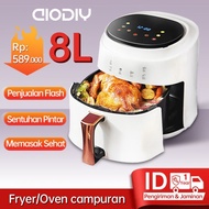 NTN206- AIODIY 15L 8L Air Fryer Low Watt Multi Function Fyer Kitchen O