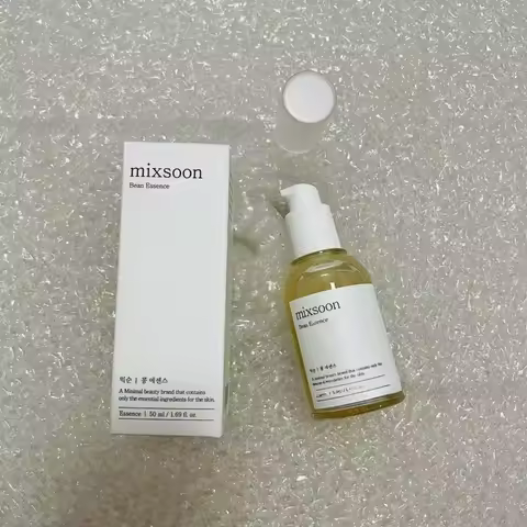 Mixsoon Soy Essence Facial Deep Moisturizing Essence Hydrating Snail White Bean Essence 50ml