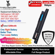 DELL Laptop Battery XCMRD MR90Y 0MF69 5200mAh Dell Inspiron 14 3421 14R 5421 5437 15 3521 15R 5521 5