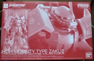 特價 高達 渣古 RG High Mobility Type Zaku II (Team Monstre Custom) Build Real  馬沙 1/144 全新 高達模型 機動戰士 Banda