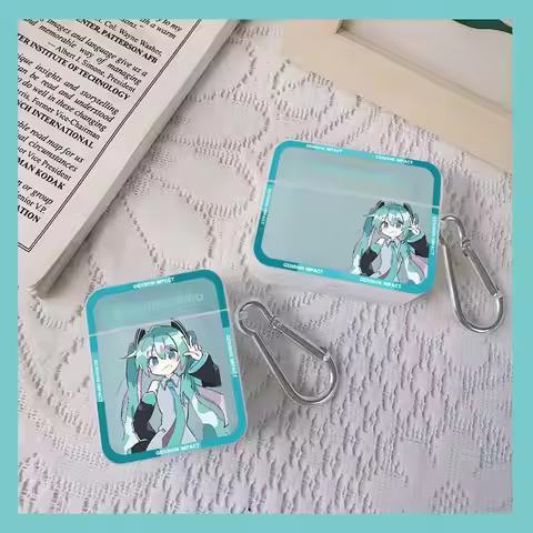 Hatsune Miku Animation Peripheral AirPodsPro Protective Case New AirPods3 Apple Airpods2 Bluetooth H