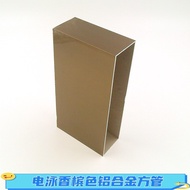6063 Aluminum Alloy 20 * 15mm Aluminum Square Tube 15 * 20mm Aluminum Alloy Square Tube Aluminum Tub