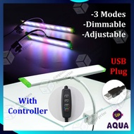 UP Aqua Aquarium LED Light Clip Lamp Lighting With Controller | lampu aquarium led light aquarium lamp fish tank light