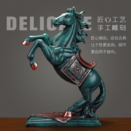 Creative Home European-Style Horse Ornaments Living Room Decorations Wine Cabinet Entrance Desk Offi
