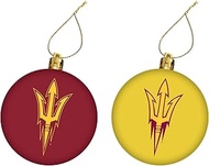 Arizona State University 2-Pack Holiday Christmas Ornament