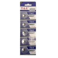 [SG] T&E CR927 Lithium Cell Button Battery (5 Pieces)