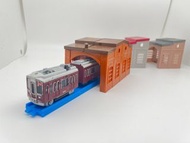 新幹線扭蛋 火車 多美卡 Thomas Train - 情景 建築物 屋