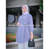 terbaru ShezaFashion- TUNIK KHANSA JUMBO SUPER JUMBO CRINGKEL AIRFLOW PREMIUM