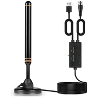 【BLINKNB ready】Indoor/Outdoor TV Antenna: 1000 Miles Range, 4K HD Signal Booster, 5M Cable