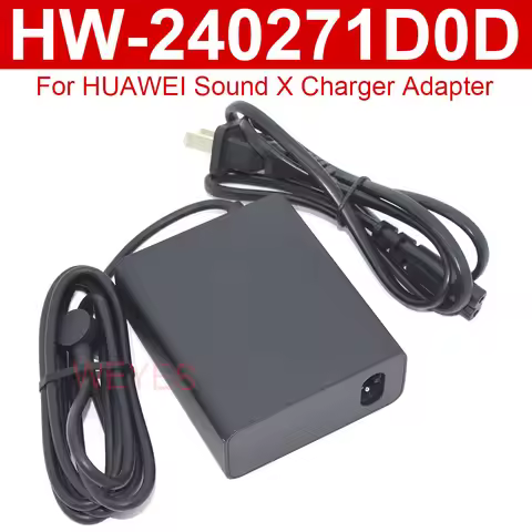 For HUAWEI Sound X Power Supply HW-240271C00 New 24V 2.71A Charger Adapter W Cable HW-240271D0D