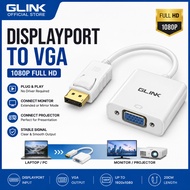 GLINK DisplayPort to VGA Adapter 1080P Full HD Converter Cable for PC Monitor Projector