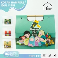 Plain hamper box with removable belt / Idul Fitri Hampers Box / Idul Fitri Cake Box / Idul Fitri Cak