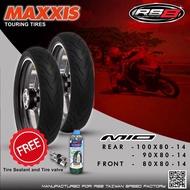 MAXXIS TIRES (MIO) FRONT 80X80-14 / REAR 90X80-14