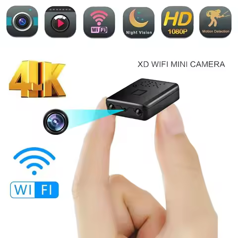 Full HD Mini Camera WiFi Night Vision Remote Security Monitoring Home Protection Waterproof Video Re