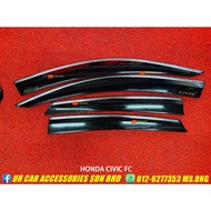 Honda Civic FC 2016-2021 MDL Injection Door Visor Window Visor Sun Visor