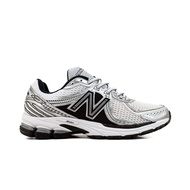 รองเท้าใส่สบาย รองเท้านิวบาลานซ์ ไม่จำกัดเพศ New Balance 860v2 – Silver Black