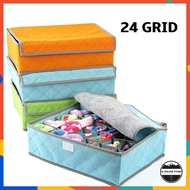 Underwear Storage, 24 Grid Organizer Storage Box