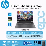 HP 16‘’ Victus Gaming Laptop 16-R1286TX FHD(1920 x 1080) | Intel Core i5 | 144Hz | Win 11 | 2 Years 