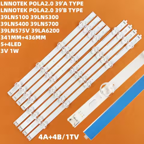 LED Backlight Strip For 39LN5100 39LN5300 39LA620S 39LN540V 39LN570V 39LN575S 39LA620V 39LN5400 HC39