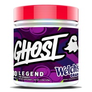 GHOST Legend V3 Pre-Workout Powder, Welch's Grape - 30 Servings – Pre-Workout for Men & Women with C