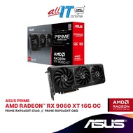 ASUS Prime Radeon RX 9060 XT 16GB / 8GB GDDR6 OC Edition Graphics Card | PRIME-RX9060XT-O16G / PRIME