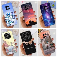 For Realme V60 V60S Case Cute Aesthetic Flowers Cat Boy Soft Back Cover For Realme V60s Phone Case T