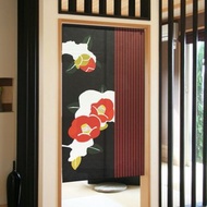【預訂】日本製 和風雪椿門簾