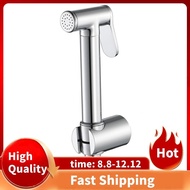 Handheld Bidet Sprayer Brass Toilet Faucet with 1.2M Stainless Steel Sprayer Hose and Shower Base