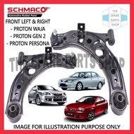 PROTON WAJA GEN2 PERSONA SCHMACO LOWER ARM FRONT LEFT RIGHT SET SCHMACO (SPT-LA9003)