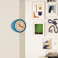 Creative Corner Wall Clock Simple Clock Retro Yin Yang Wall Corner Clock Hanging Watch Home Decorati