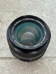 Minolta MC Rokkor 50 1.4  相機鏡頭 手動