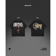 SCAPP | DRAKE LOVES ME | OVERSIZED TEE Oversized T Shirt Cotton T Shirt