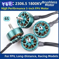 YVE Crossover Machine Brushless MotorRacing Drone Parts, HSKRC 2306.5 1800KV Flying Racing Motor,  B