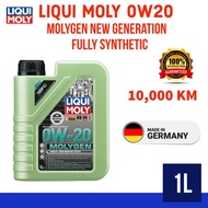 LIQUI MOLY 0W20 MOLYGEN NEW GENERATION FULLY SINTETIK (1L) MINYAK HITAM PROTON/H ONDA/ PERODUA/ NISS