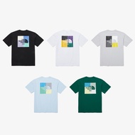 [Weigu Store] The North Face Color Peak Tee Back Square LOGO Short T