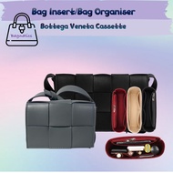 Bag Insert/Bag Shaper/Bag Base/Base Pillow for Bottega Veneta Cassette