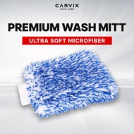 CARVIX | Premium Car Wash Mitt Ultra Soft Microfiber Car Wash Glove Anti-Scratch Car Wash Accessorie