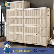 WON Storage Box 50cm 60cm 75cm White Drawer Cabinet Organizer Furniture / Plastic Box