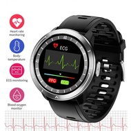 fd สร้อยข้อมือฟิตเนส M18 Plus ECG PPG สมาร์ทวอทช์24H อุณหภูมิร่างกาย1.3นิ้วสมาร์ทวอทช์วัดปริมาณออกซิเจนในเลือดเครื่องติดตามการออกกำลังกายอัตราการเต้นของหัวใจ 112