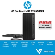 HP Pro Tower 400 G9 Intel i5-12500 8G DDR4 512GB SSD W11 Pro i5 3Y Desktop PC 6N0H5PA