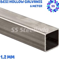BEST SELLER BESI HOLLOW - KOTAK GALVANIS 1,2MM (20X40 40X40 40X60
