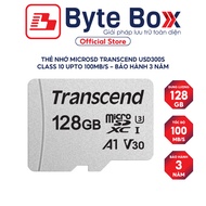 Transcend USD300S MicroSD Memory Card 8GB / 16GB / 32GB / 64GB / 128GB Class 10 upto 100MB/s -