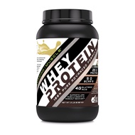 Amazing Muscle Whey Protein Isolate & Concentrate Supplement | Coconut Flavor | 25 G | 2 Lb (0.90 Kg
