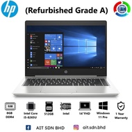 HP Probook 440 G6 5PQ48EA Laptop Silver (Intel Core i5-8265U 8GB 512GB SSD 14"FHD Intel W11P) (Refur