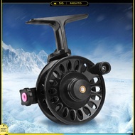 Ice Fishing Reel ABS Lightweight Fly Wheel Front Reel Fly Fishing Reel for Trout Pike Fishing Access