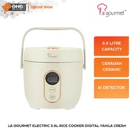 La Gourmet Electric 0.8L Rice Cooker RC08DGMG Digital Ceragan Ceramic AI Detector RC08DGVC Periuk Na