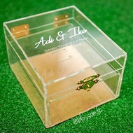 Custom Ring Box/ acrylic ring Box